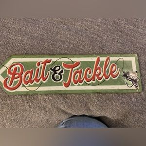 Bait and Tackle sign (b25)